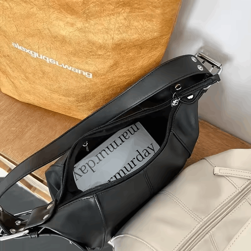 Barzi - Sophisticated Minimalist Shoulder/Handbag - Timefield