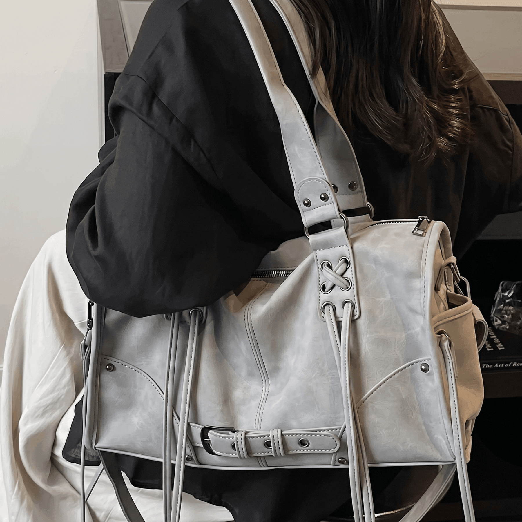 Tassi - Motorcycle Style Shoulder/Handbag - Timefield