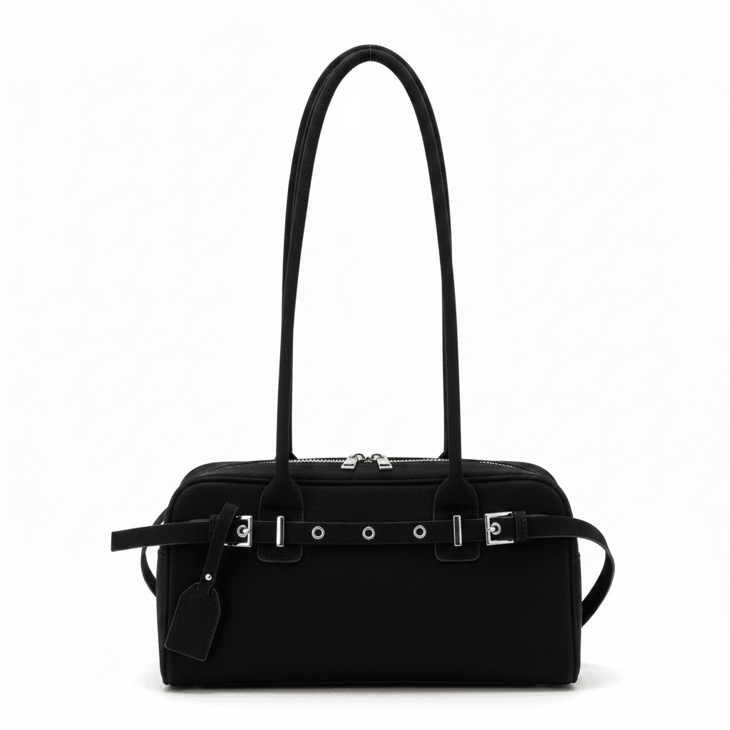 Rely - Exclusive Retro Suede Shoulder Bag - Timefield